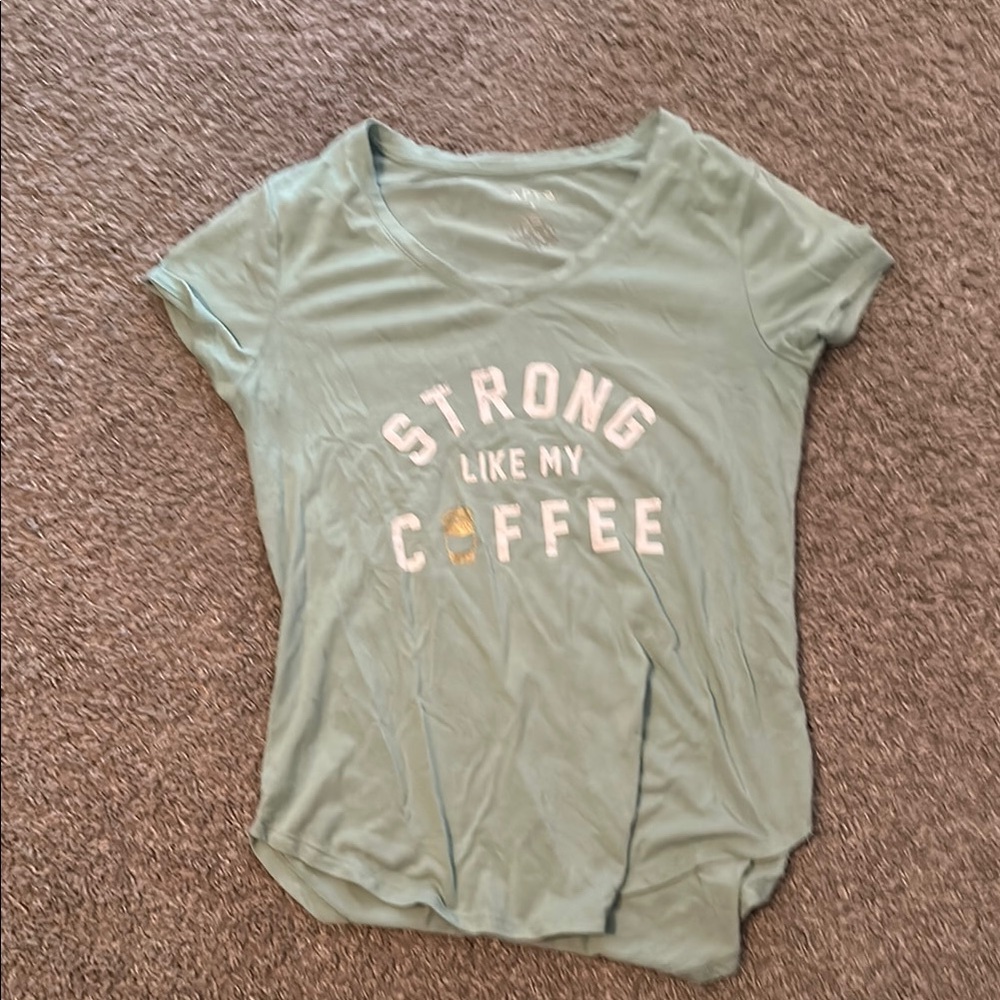 Women's Green Graphic Tee